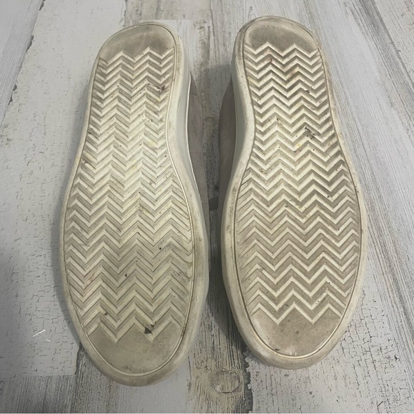 rag & bone Kent Gray Greige Low Top Lace Up Suede Sneakers Size 39.5 US8.5 - Picture 9 of 9